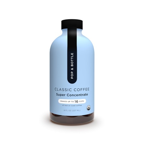 Pop and Bottle Coffee So Classy Organic 8oz Pack of 6 - 第 1/1 張圖片