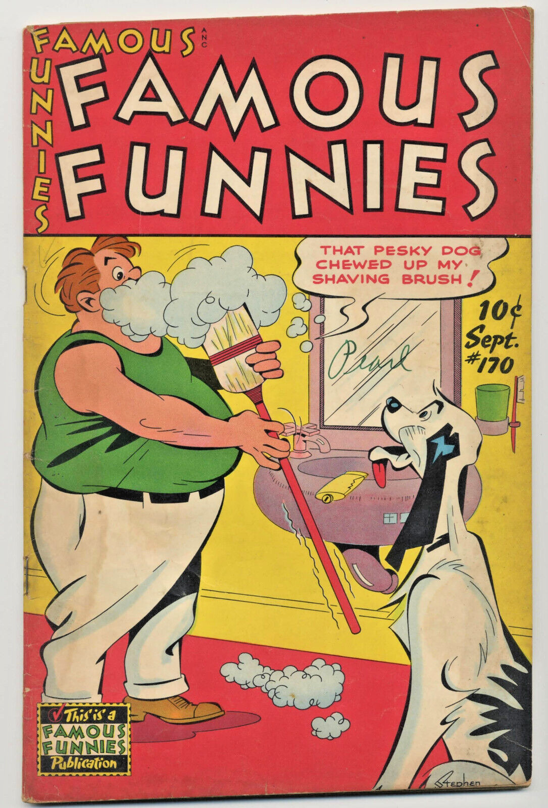 Famous Funnies No. 170 - September 1948