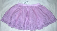NWT THE CHILDRENS PLACE TODDLER PURPLE FLORAL SKIRT TUTU 2T 2 YEARS