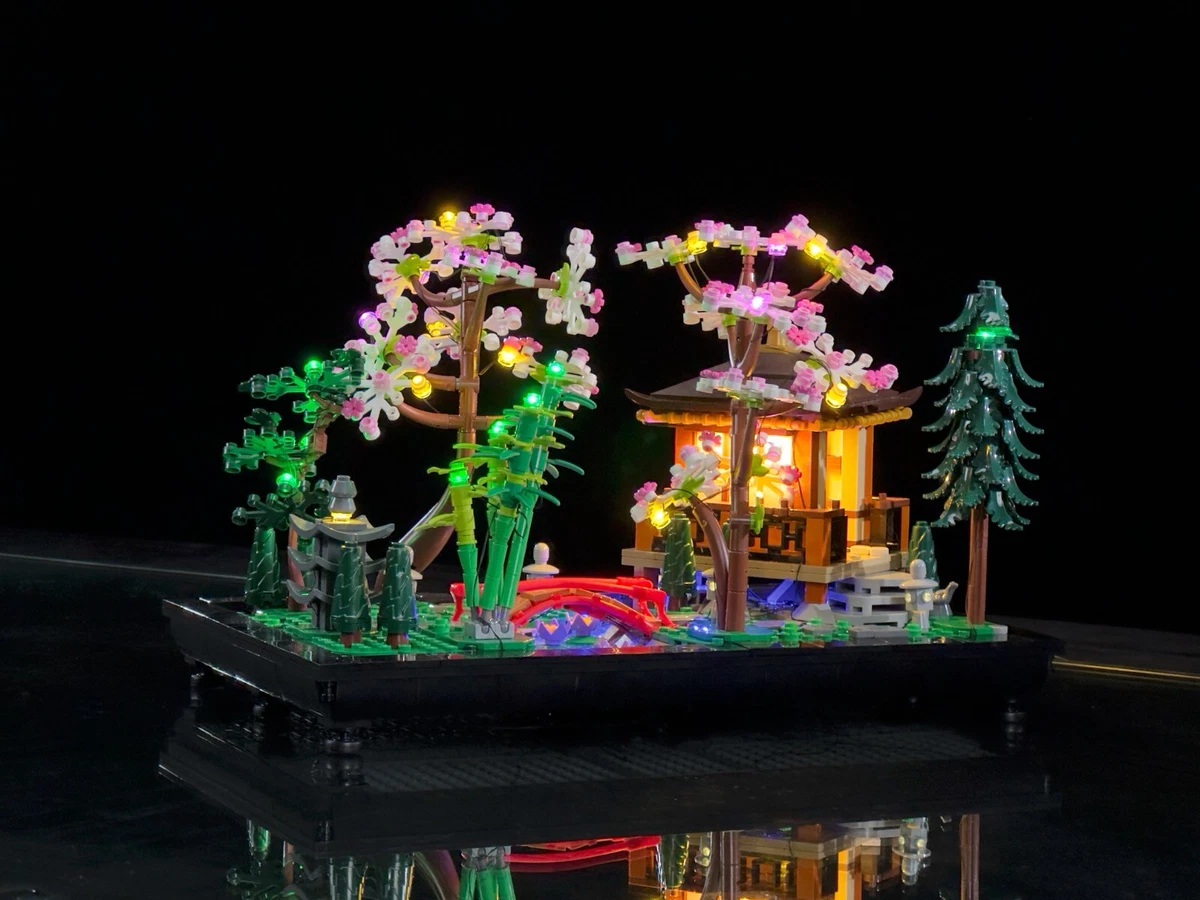 Lighting for online lego sets