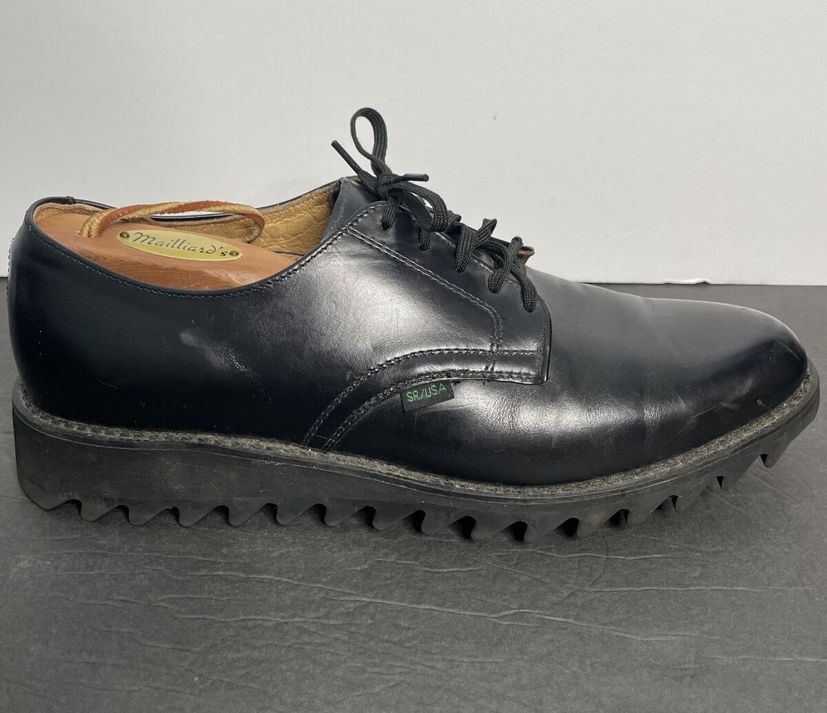 Vintage Original Nathan Hack Ripple Sole SR/USA Black Vintage Original Nathan Hack Ripple Sole SR/USA Black