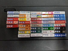 Various Single Pez Promotional Candy Packs Ad Advertising Promo Euro
