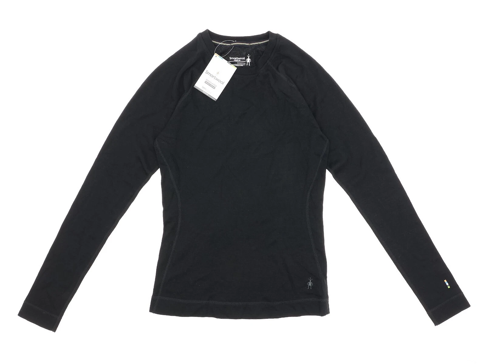 Smartwool L121211 Women’s Black Merino 250 Base Layer Crew T-Shirt Size XL