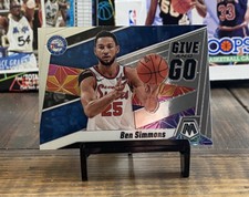 Ben Simmons 2019-20 Panini Mosaic Give and Go #2 Philadelphia 76ers NRMT