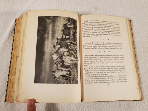 Vtg Osa Martin Johnson I Married Adventure 1940 1st Edition Travel Exploration - Picture 9 of 11