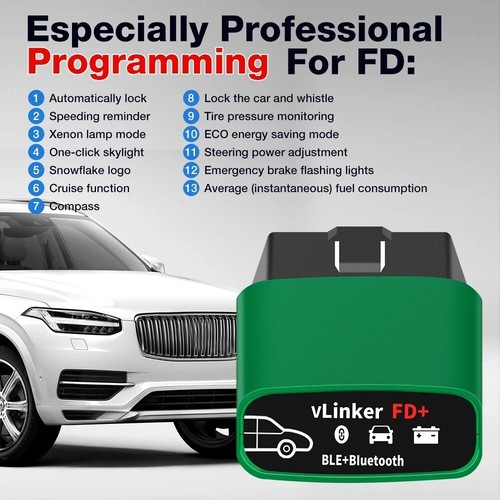 Vgate vLinker FD ELM327 FORScan For Ford Wifi Bluetooth 4.0 OBD2 Car - Picture 3 of 10