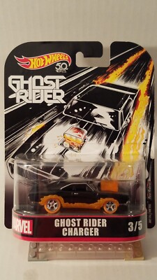 2018 Hot Wheels Marvel Ghost Rider Charger 3/5 | eBay