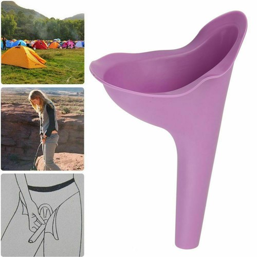 3Pcs Female Ladies Portable Urinal Funnel Camping Travel Toilet Stand Pee Device - Picture 4 of 10