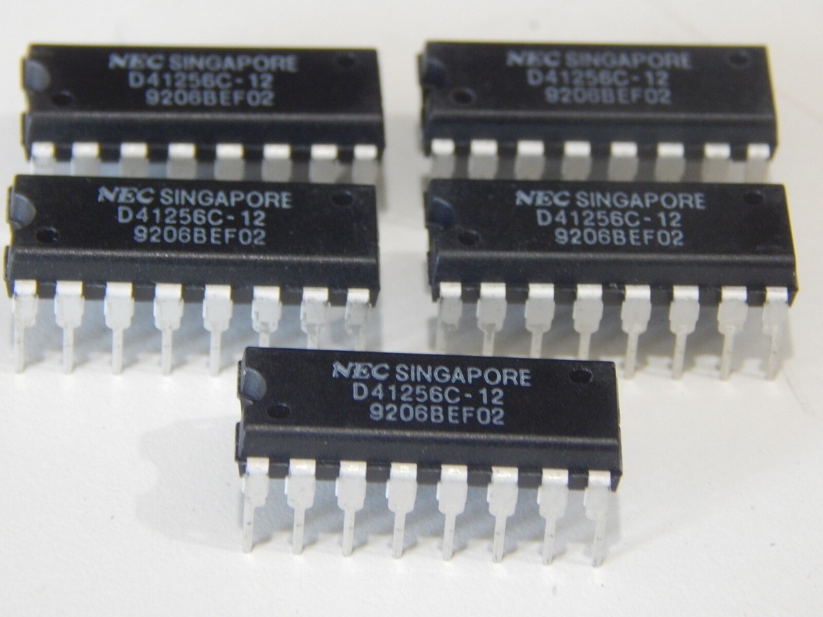 NEC D41256C-10 DYNAMIC NMOS RAM 100ns NEC D41256C-10 DYNAMIC NMOS RAM 100ns
