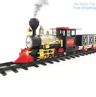 Train Set For Christmas Tree Classic Toy Train Set Holiday Gift Decoration Decor Train Set For Christmas Tree Classic Toy Train Set Holiday Gift Decoration Decor