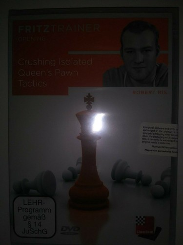 ChessBase Fritz Trainer (DVD) Crushing Isolated Queen's Pawn Tactics by Ris - 第 1/1 張圖片