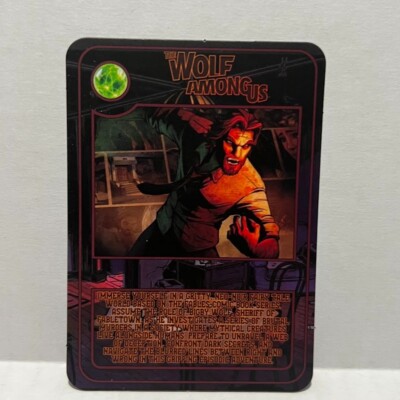 Unjust Trading Cards The Wolf Among Us Ultimate Classics Xbox 360 Common