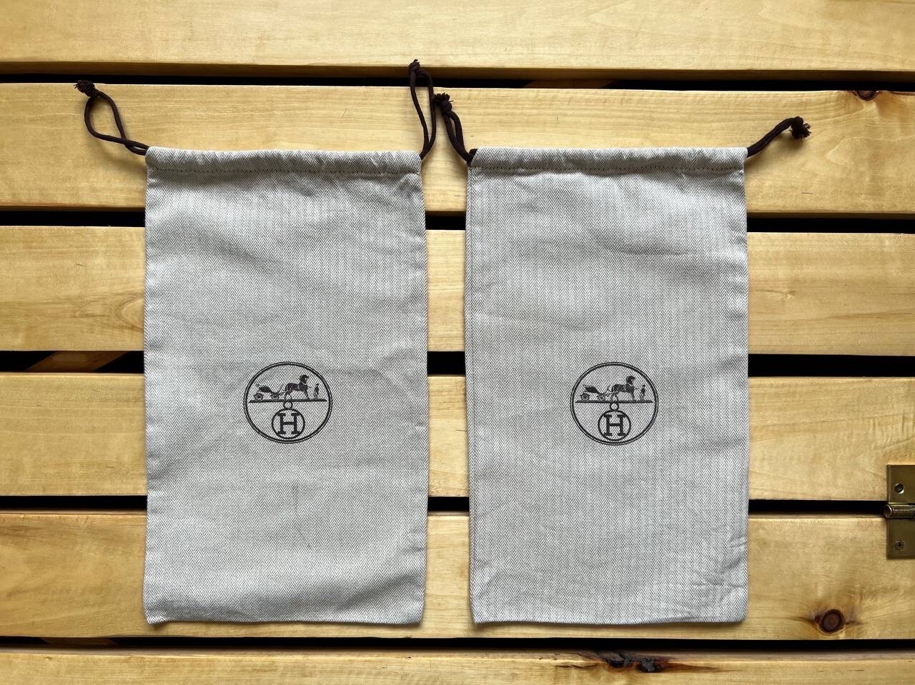 SAINT LAURENT Hermes Borse Polvere Scarpe con Logo Made in Italy