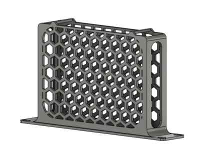 Ubiquiti UniFi USW-Flex-XG   10'' Rack Mount (Black, 3D Printed) Secure Fit