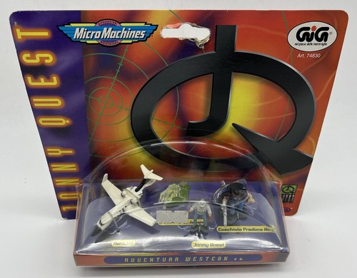 Jonny Quest Avventura Western #6 Micro Machines Galoob Gig 1996 Nuovo Vintage - Imagen 5 de 9