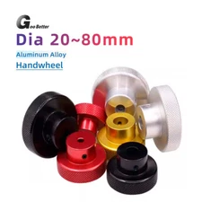 Aluminum Knob CNC Revolving Handle Diameter 20~80mm for Milling Machine Lathe