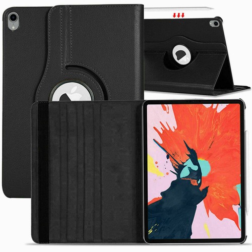Rotate PU Leather Case for iPad 5/6 iPad 10.2 7/8/9 Gen Air 123 Mini Pro 11/10.5 - Picture 3 of 38
