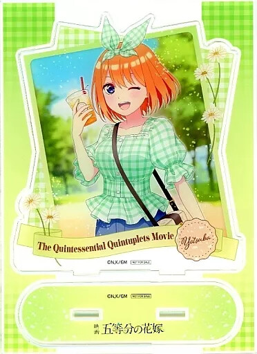 Acrylic Stand Panel Yotsuba Nakano Big Movie The Quintessential Quintuplets