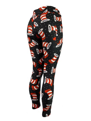 HATS Red \u0026 White Striped Leggings w 