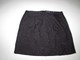 Gap Women's Sparkly Mini Skirt Size 10 Above Knee Black Lined Pleated Front on Sale