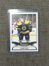 2021-22 Upper Deck PARKHURST ROOKIE Card OSKAR STEEN #309 Boston Bruins RC