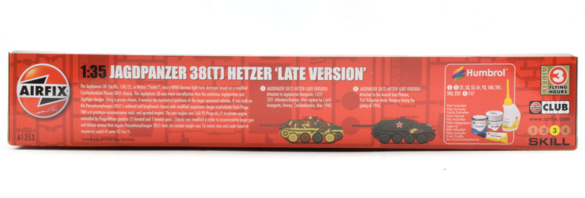 Airfix King Tiger Tank Model Kit (Scale 1:35