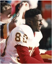 Desmond Howard signed autographed 8x10 Redskins photo AMCo COA 20846