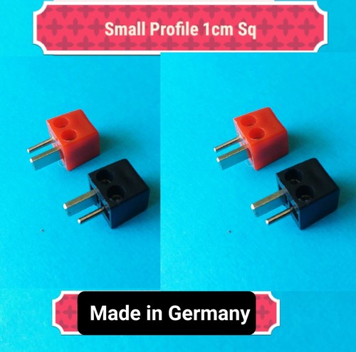 Blaupunkt Small Profile German-Made Speaker Plug – HiFi Screw Type Connector, Vintage