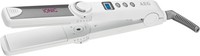 Aeg Hair Straightener With Tourmaline Coated Plates White Aeg Hair Straightener With Tourmaline Coated Plates White