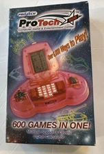 NEW - Pro Tech Pro Color 600 Electronic Handheld Game, w/ Box & Instructions ’98