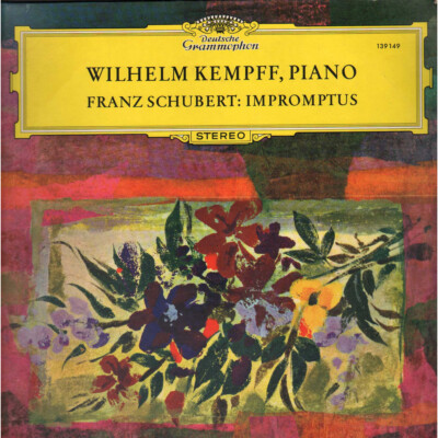 Schubert, Kempff LP Impromptus / Deutsche Grammophon - 139149 Neu