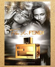 Sephora Fan di Fendi Feminine Perfume - Magazine Print Ads Ephemera Art 2011