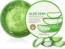 Gel D'Aloe Vera Bio 300 Ml Pour Le Visage, Idéal Pour Réparer Les Coups De Solei