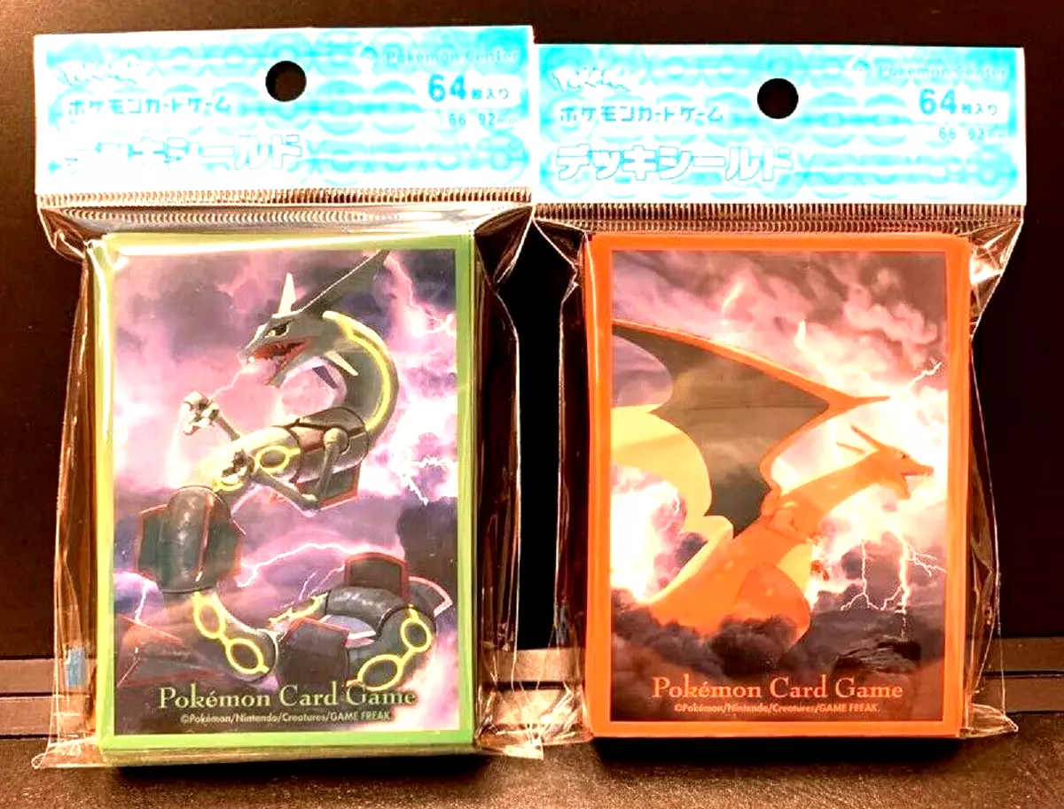 Card Sleeves Flying Rayquaza, Authentic Japanese Pokémon TCG products