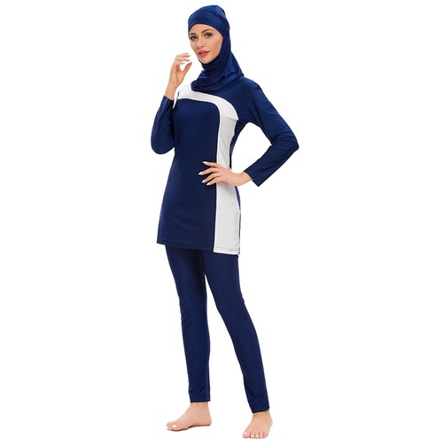 Muslim Swimsuits Women Hijab Modest Islamic Arabic Swimwear Burkini Beach Suit - Picture 68 of 69