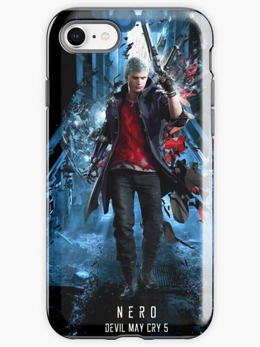 DEVIL MAY CRY 5 "V" & NERO Tough Durable Protective Phone Case for iPhone 7 8 SE - Photo 14 sur 24