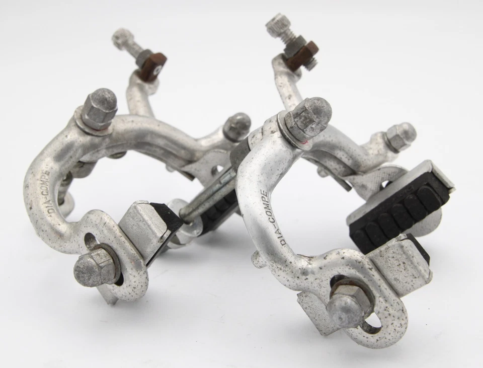 Etriers frein DIA COMPE 1076 ancien vintage Peugeot Caliper brake Reynolds vélo - Photo 2/4