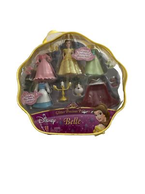 Disney Precious Princess Belle 2005 Dress Up Doll Set w/ outfits