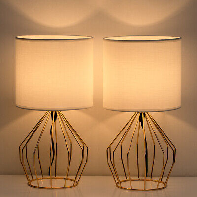 2pcs Gold Table Lamps Minimalist Modern Lamp For Living Room Girls Gifts 2pcs Gold Table Lamps Minimalist Modern, Modern Lamp Shades For Table Lamps