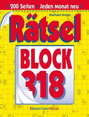 Rätselblock 318 Eberhard Krüger