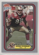 2004 Fleer Platinum Platinum Finish 51/100 Julian Peterson #59 3c7