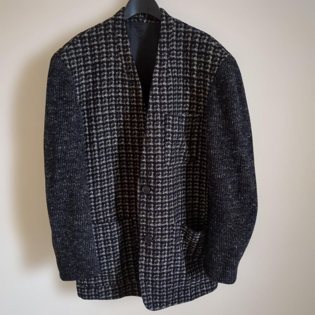 USED 80S ARCHIVE ISSEY MIYAKE MEN'S JACKET WITH BRUSH… - Gem
