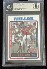 Kevin Millar Signed 2005 Topps #131 BAS Beckett Autographed Card Boston Red Sox