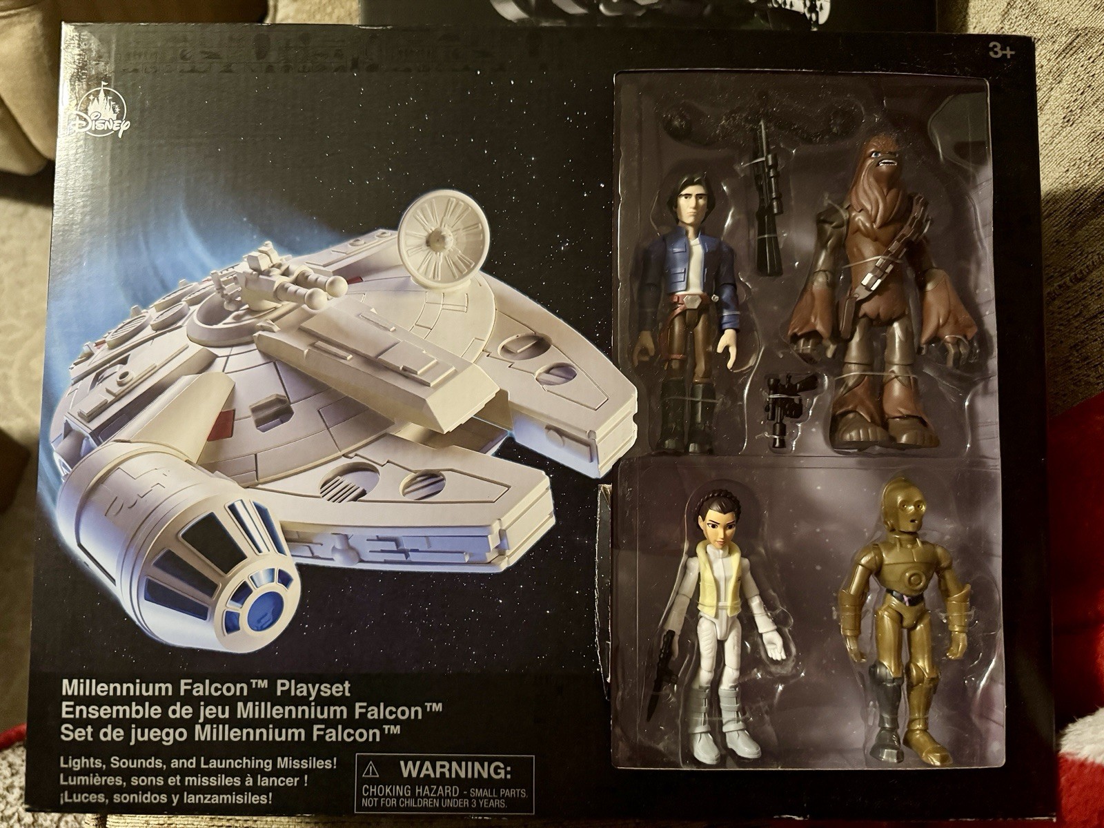 Toybox  Han Solo Leia C3-po