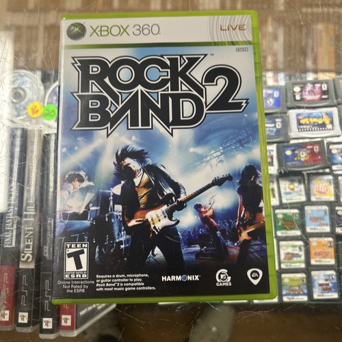 Rock Band 2 (Microsoft Xbox 360, 2008) komplett