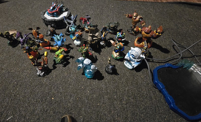Skylanders Character Figures Lot with Portals Spyro Series