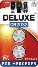 Baterías de repuesto para llavero Mercedes-Benz CR2032 (GLE Sprinter GLC C 