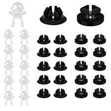 ASUBHA 30 PCS Hood Prop Rod Holder, Hood Clips, Hood Rod Clip, Car Hood Rod