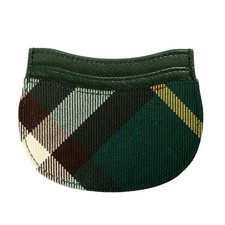 Burberry Unisex "Rocking" Multi-Color Canvas Leather Logo Credit Card Case