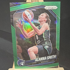 Panini Prizm WNBA 2025 Alanna Smith #101 Minnesota Lynx Green Prizm